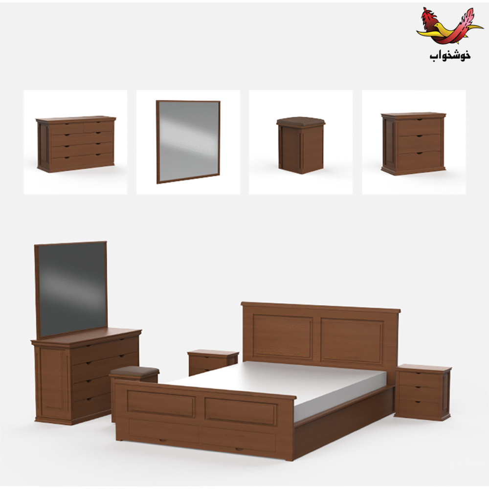 تخت آلینا 160*200